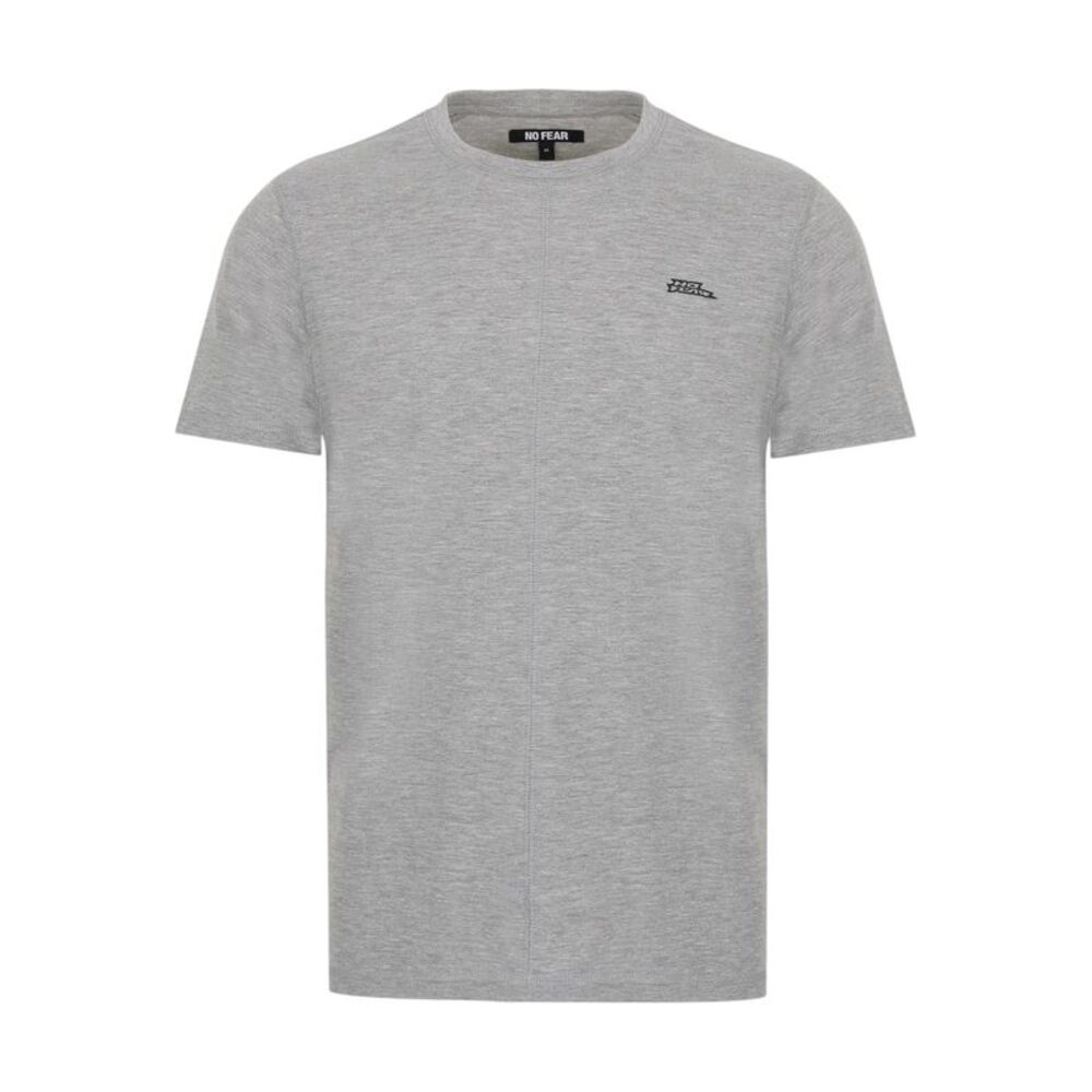 No Fear Mens Crew Neck Slim T-Shirt / Gray